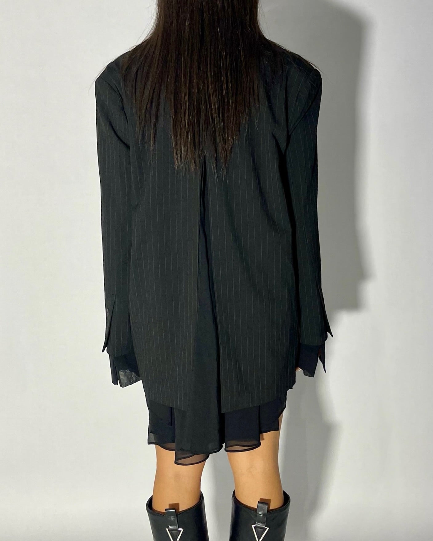 ABITO BLAZER GESSATO "LUMINA"