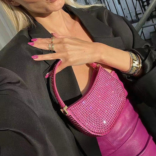 BORSA A MANO "BLING BLING"
