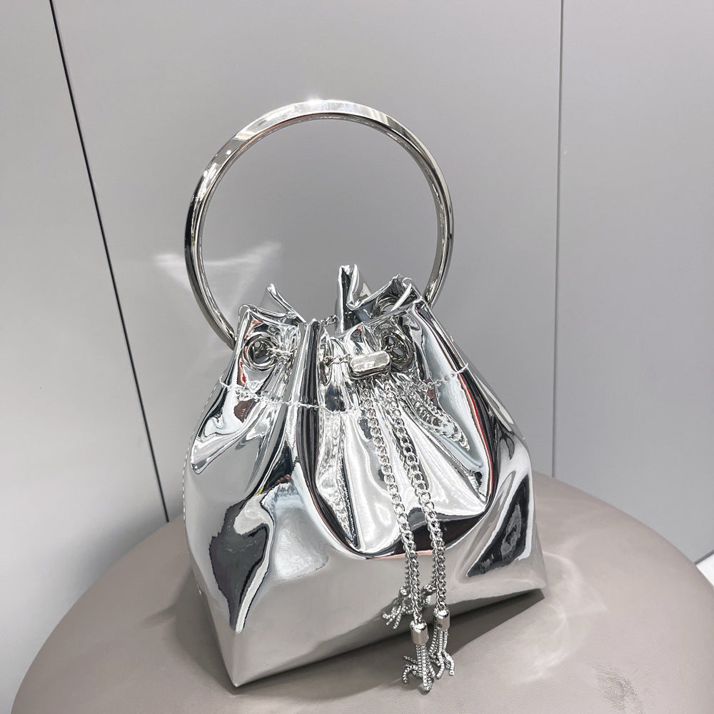METALLIC "JINNY" BAG