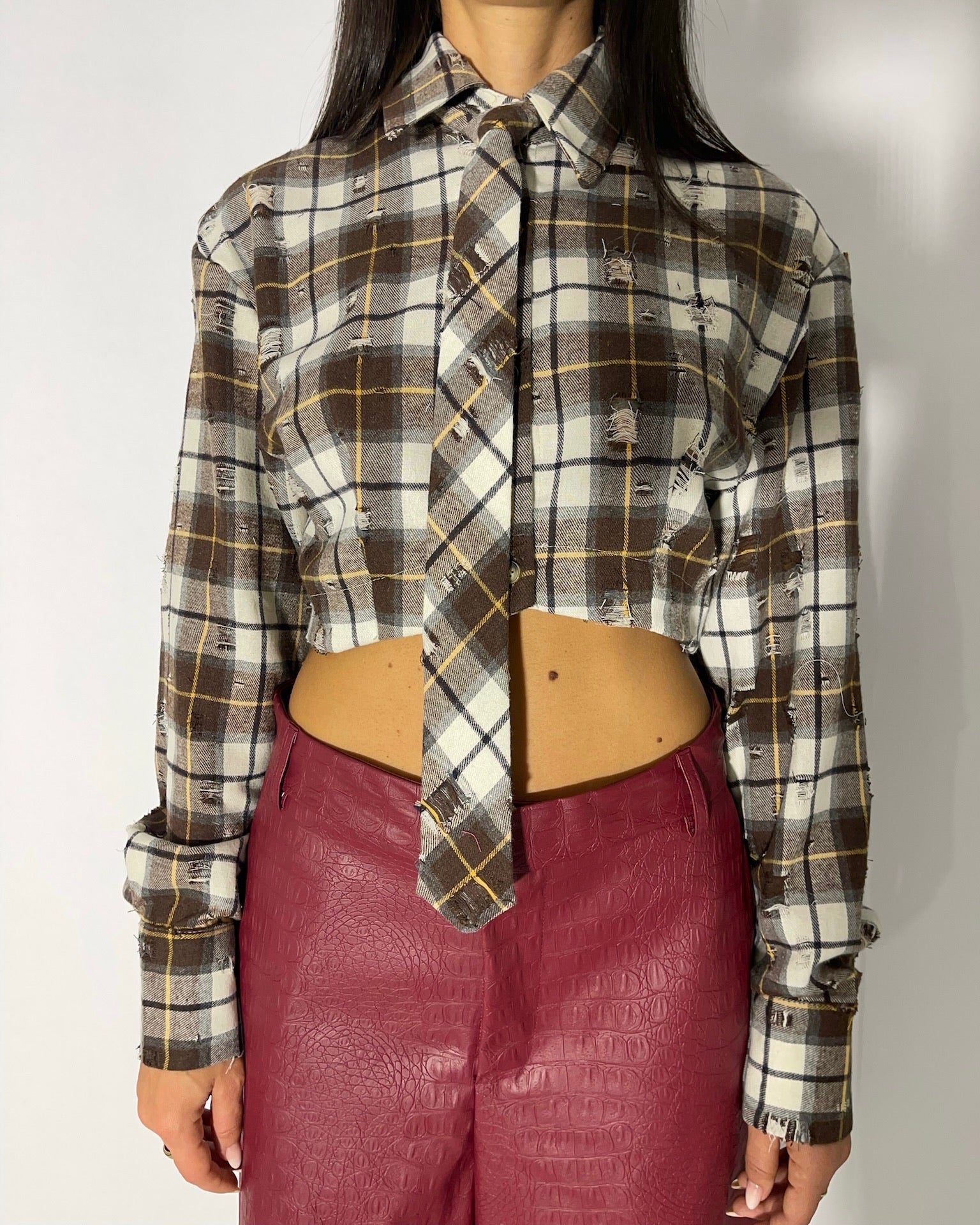 CAMICIA CORTA CHECK