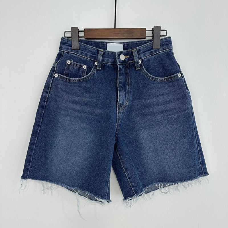 BERMUDA IN DENIM "HALF"