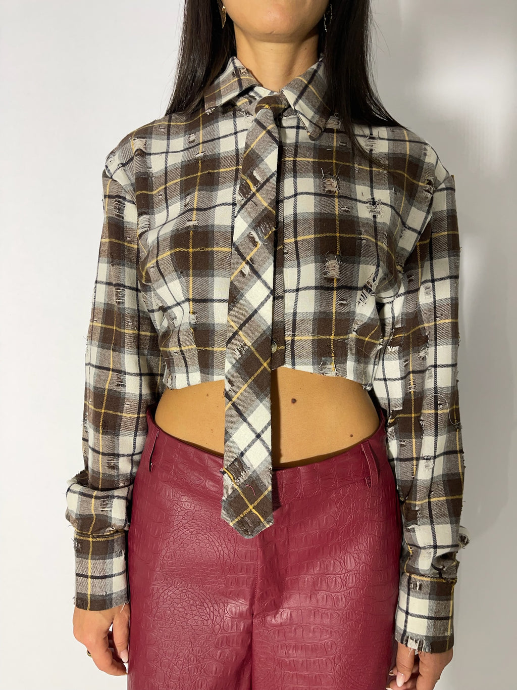 CAMICIA CORTA CHECK