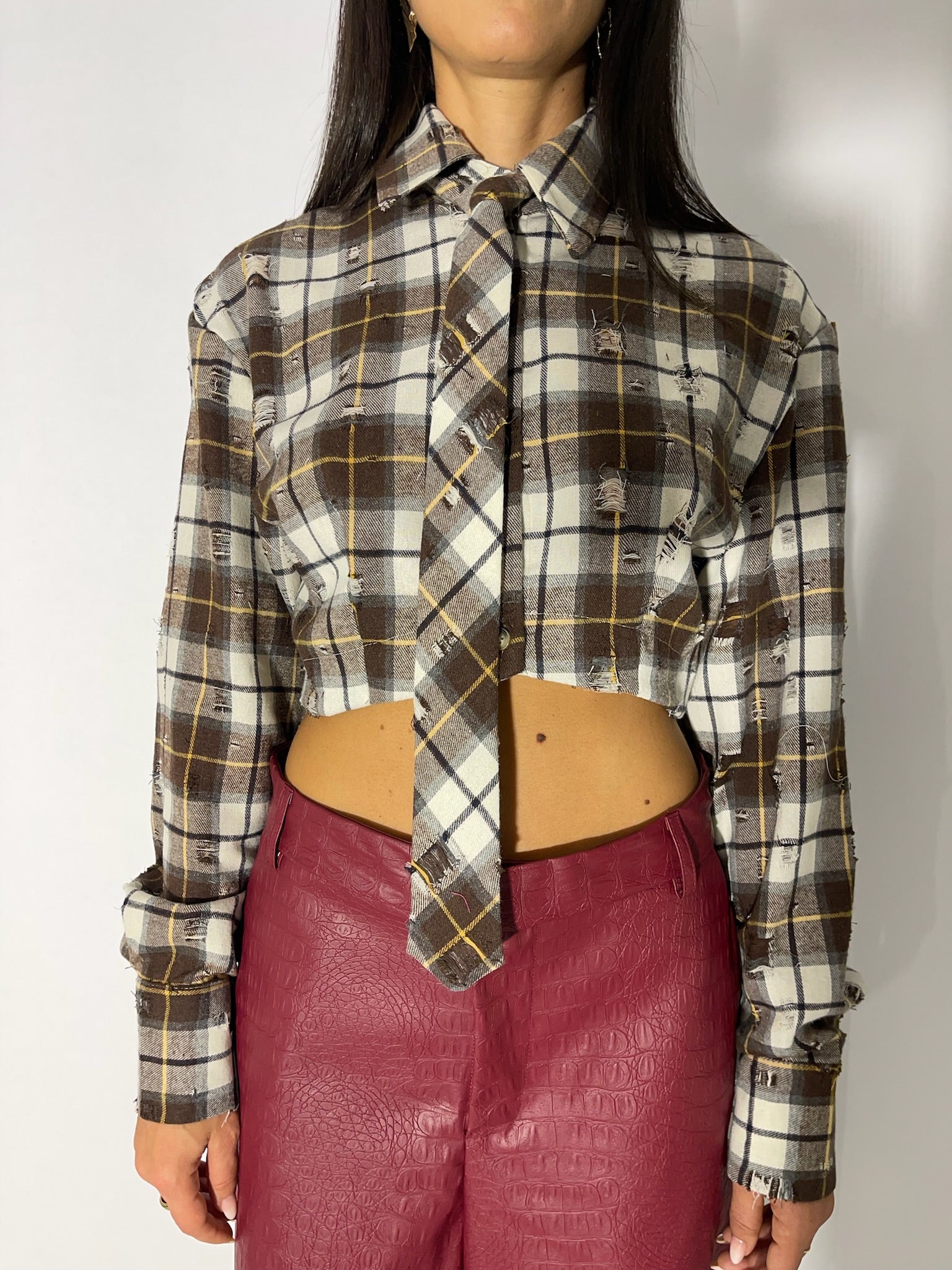 CAMICIA CORTA CHECK