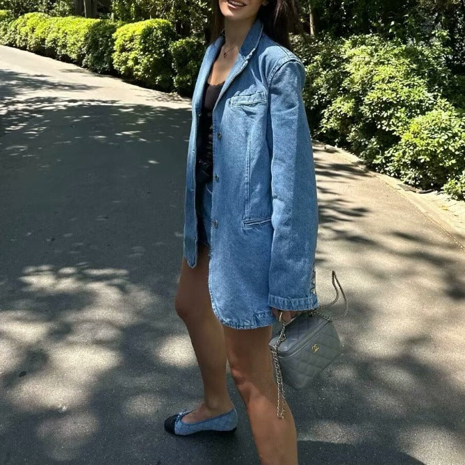 BLAZER IN DENIM