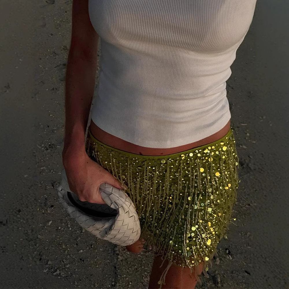 MINI GONNA PAILLETTES COACHELLA