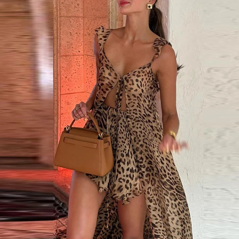 COORDINATO LEOPARDATO