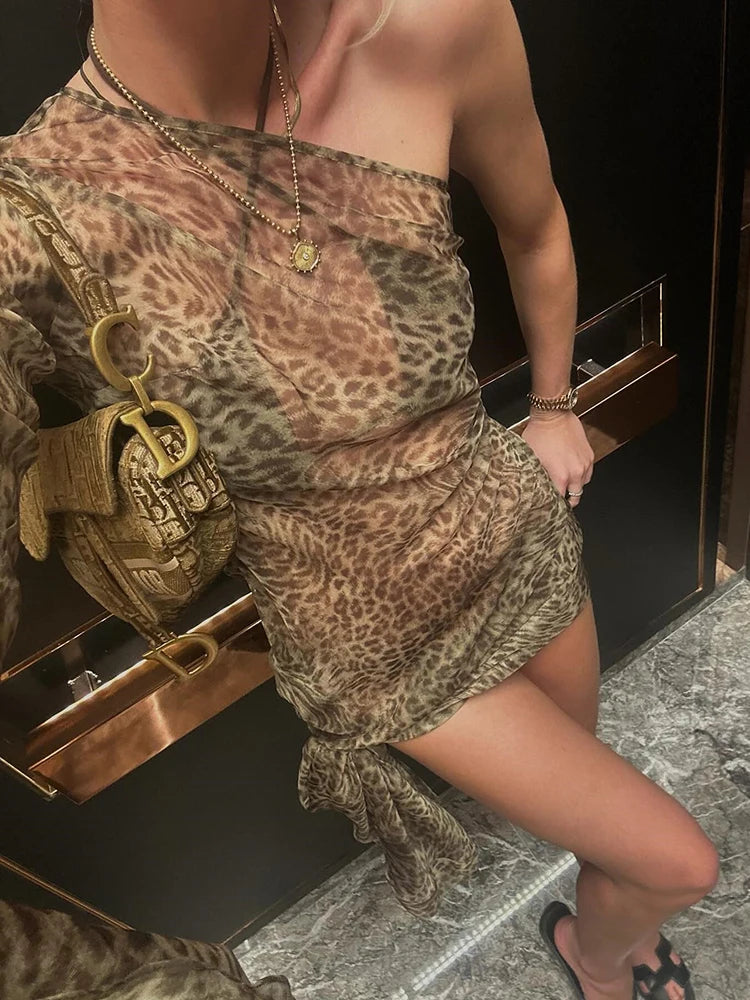 ABITO LEGGERO ANIMALIER