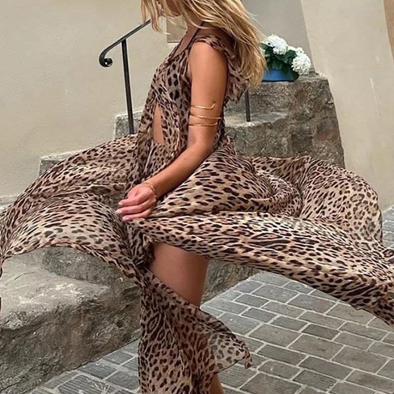 COORDINATO LEOPARDATO