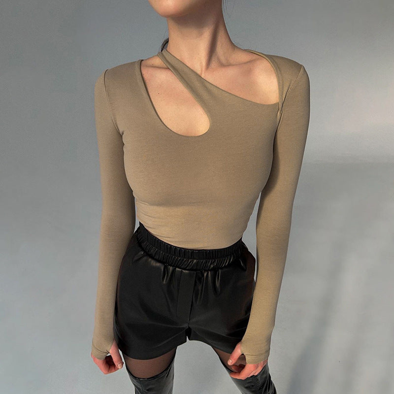 "VICTORIA" ASYMMETRIC BODYSUIT