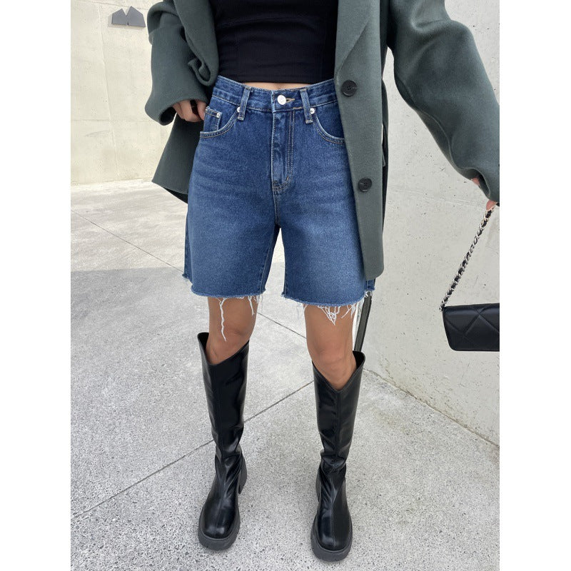 BERMUDA IN DENIM "HALF"