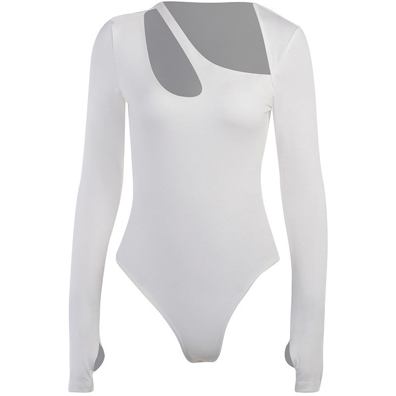 "VICTORIA" ASYMMETRIC BODYSUIT